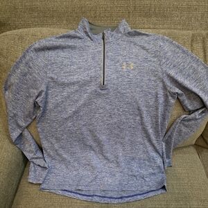 Under Armour Blue HeatGear Running Top